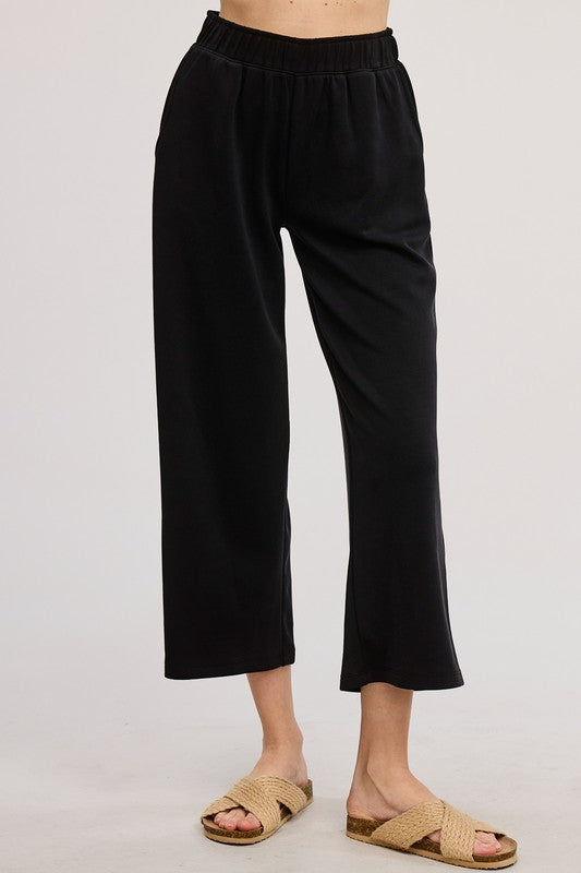 Scuba Cropped Pants