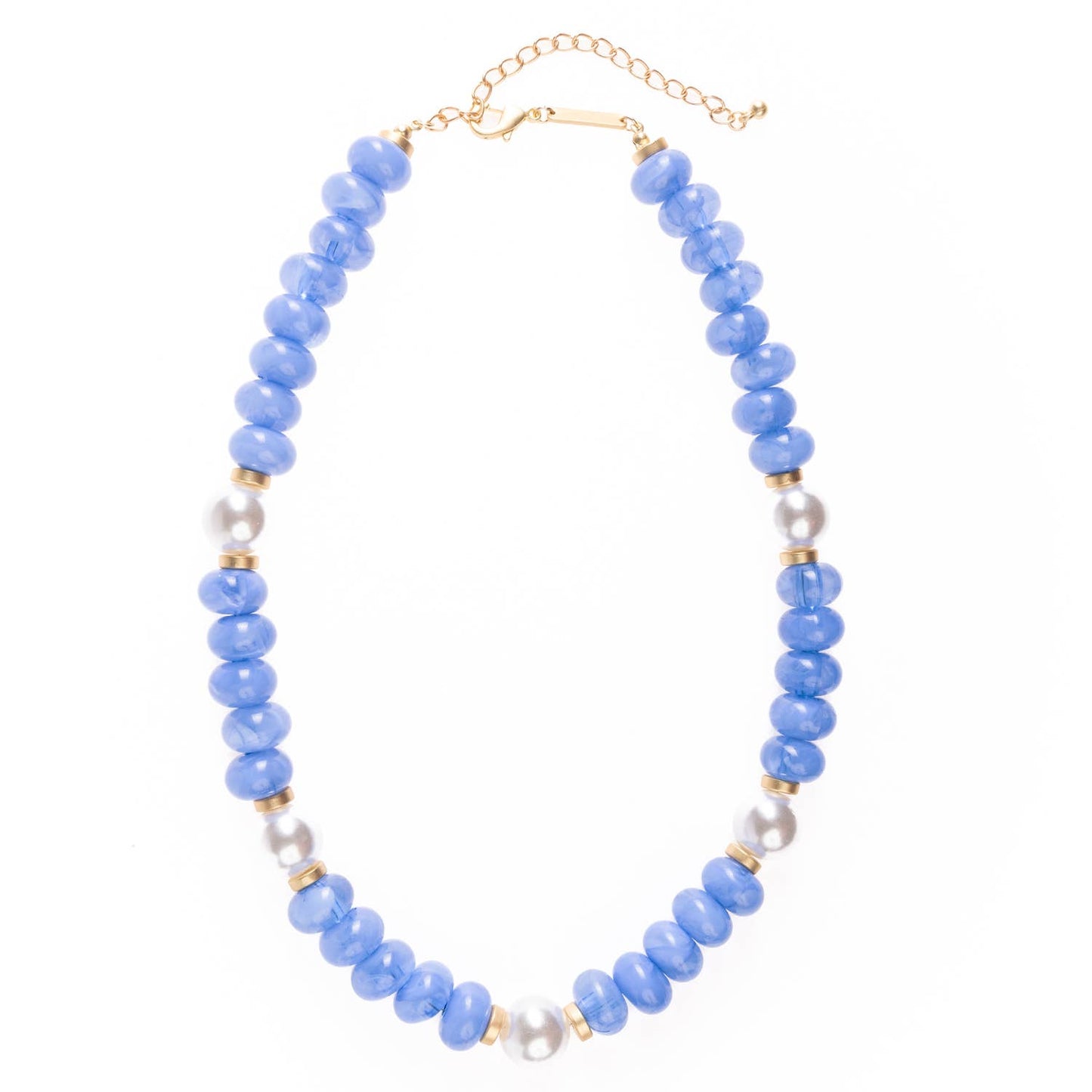 Mary Square Necklace Layla Periwinkle