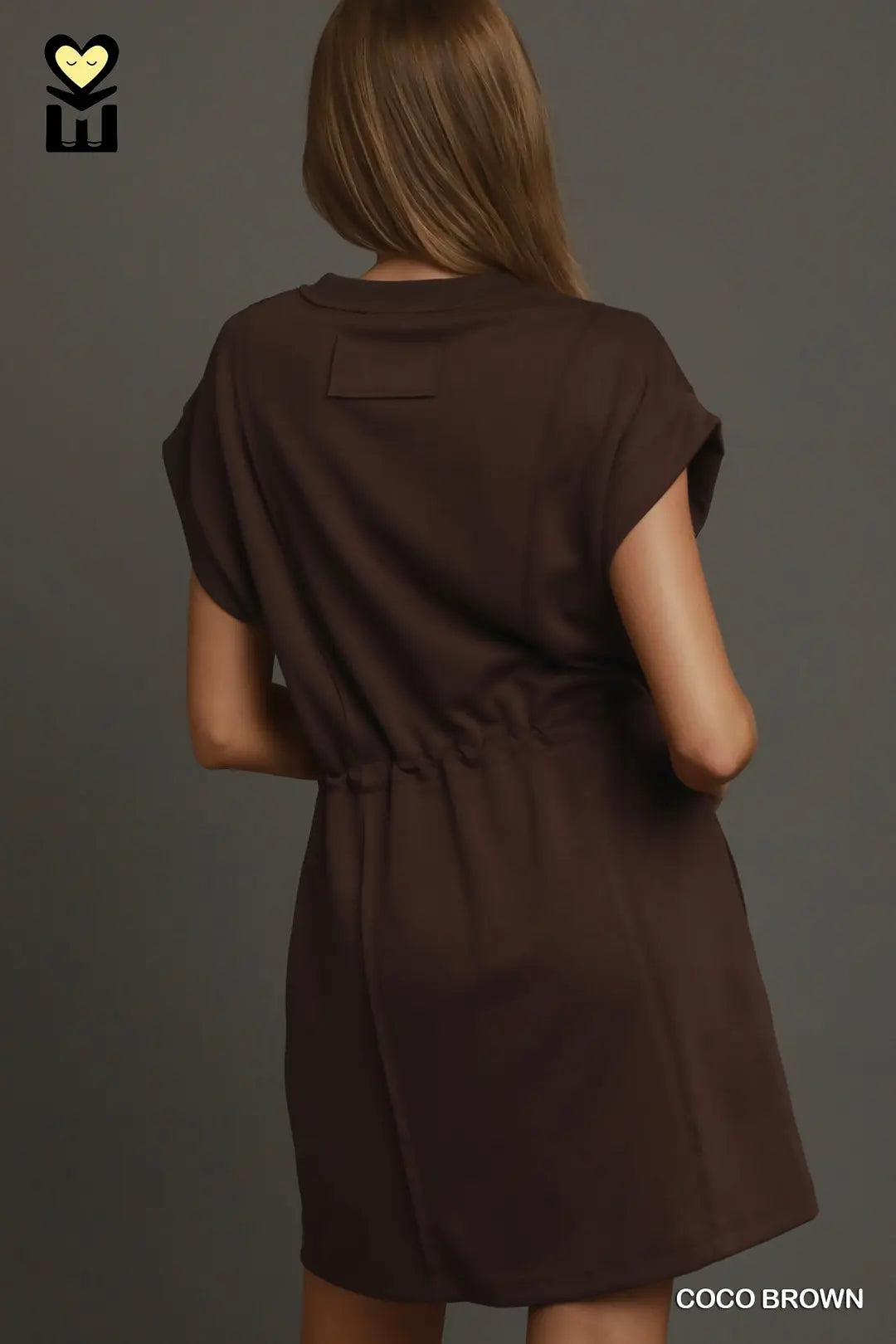 LUXEKNIT Pleated Mini Dress