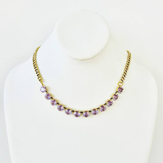 Mini Oakland Necklace in Fairy Dust / Unfoiled