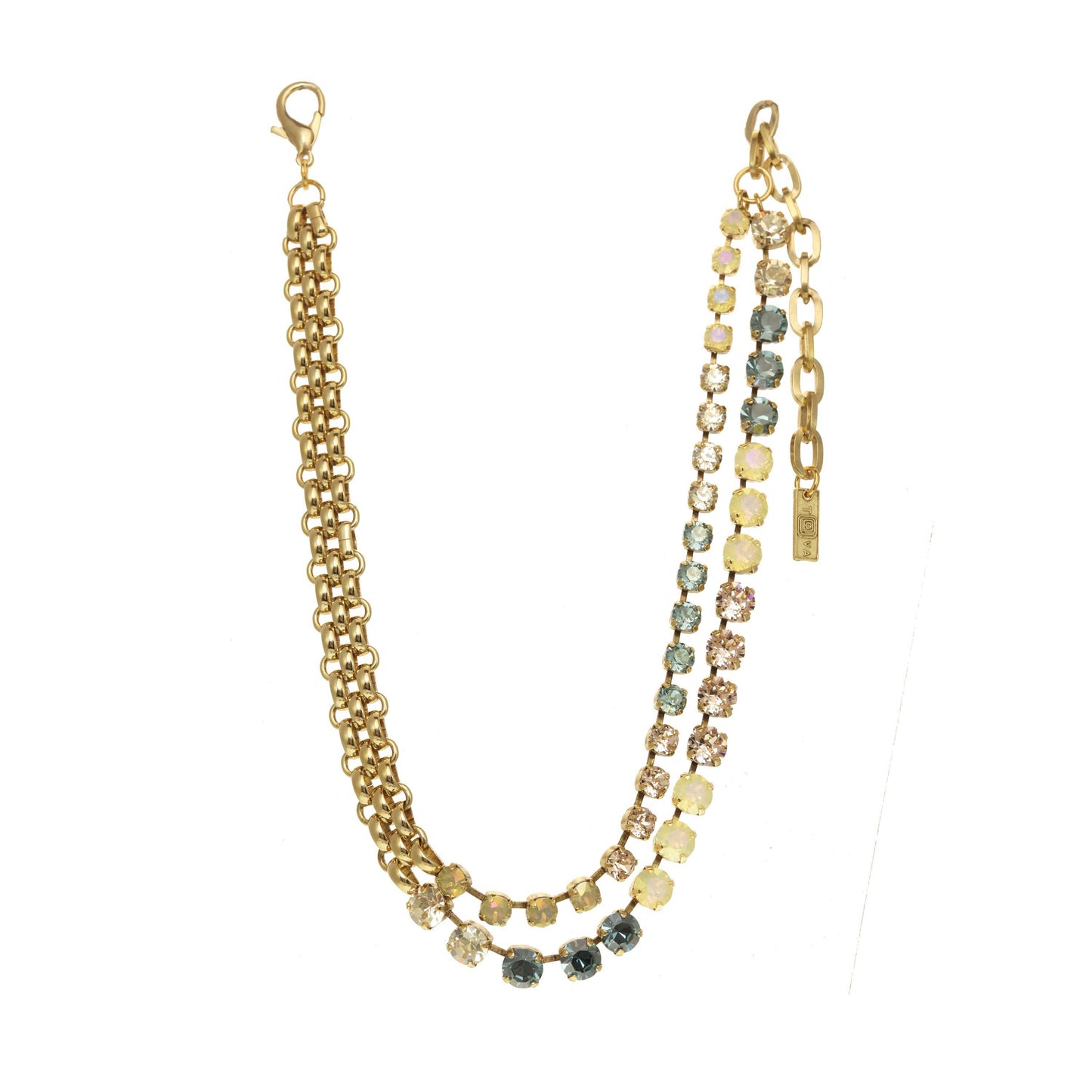 Treyvon Necklace in Champagnes