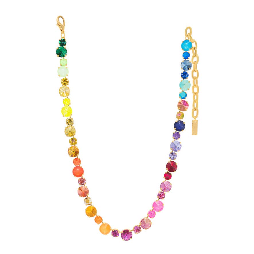 Jean Necklace in Rainbow