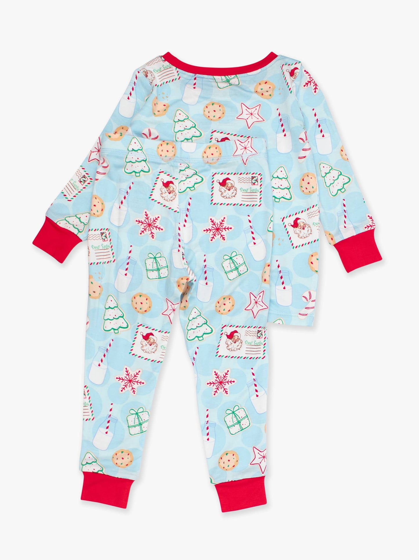 SoftSnooze™ Kids Bamboo Viscose Santa Sweets Long Sleeve Pajama Set