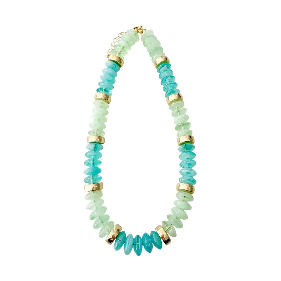 Calloway Beaded Disc Necklace