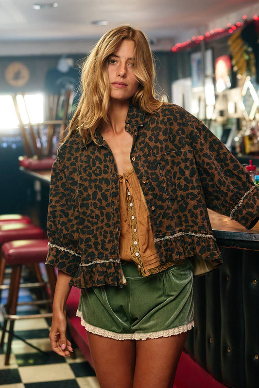 Leopard Top