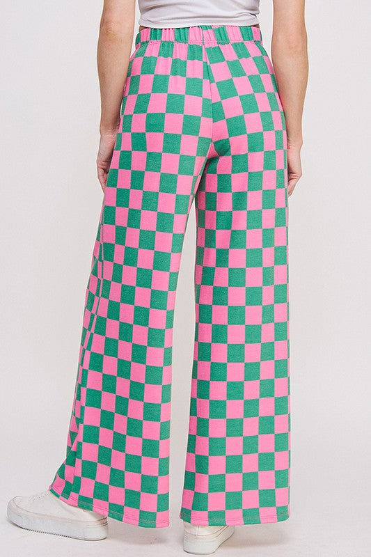 Checkered Pants