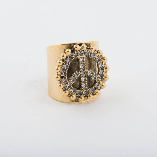 Peace Out Ring