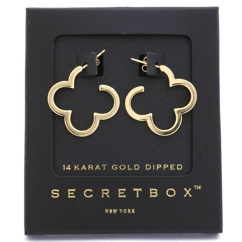 QUATREFOIL SHAPE EARRING