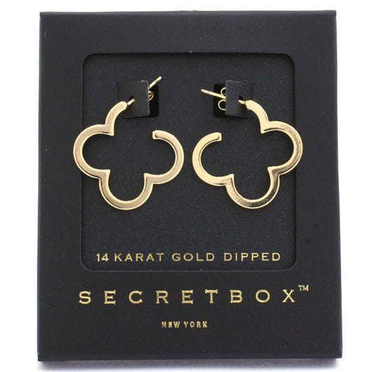 QUATREFOIL SHAPE EARRING