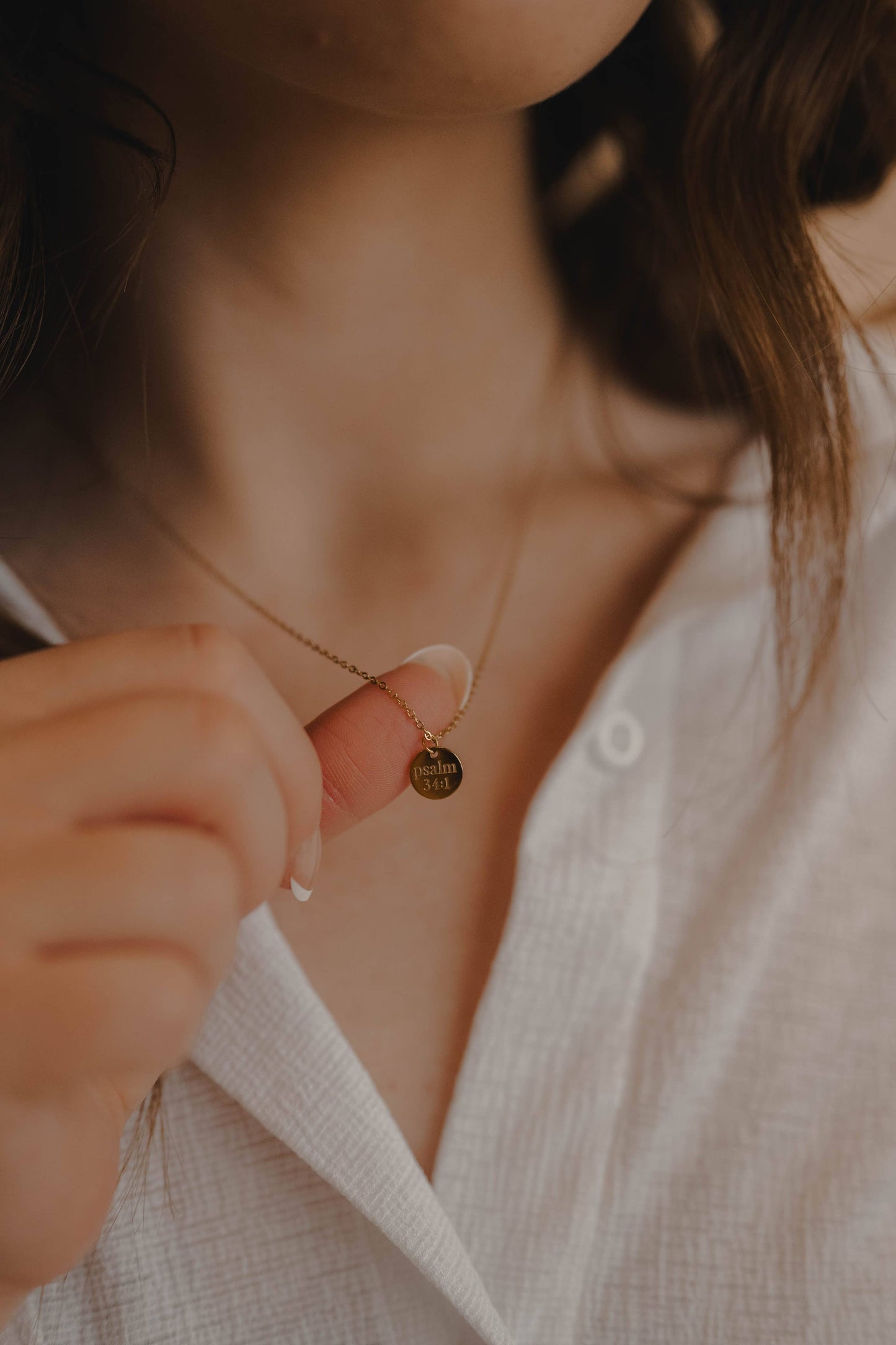 Praise Disc Necklace | Christian Jewelry