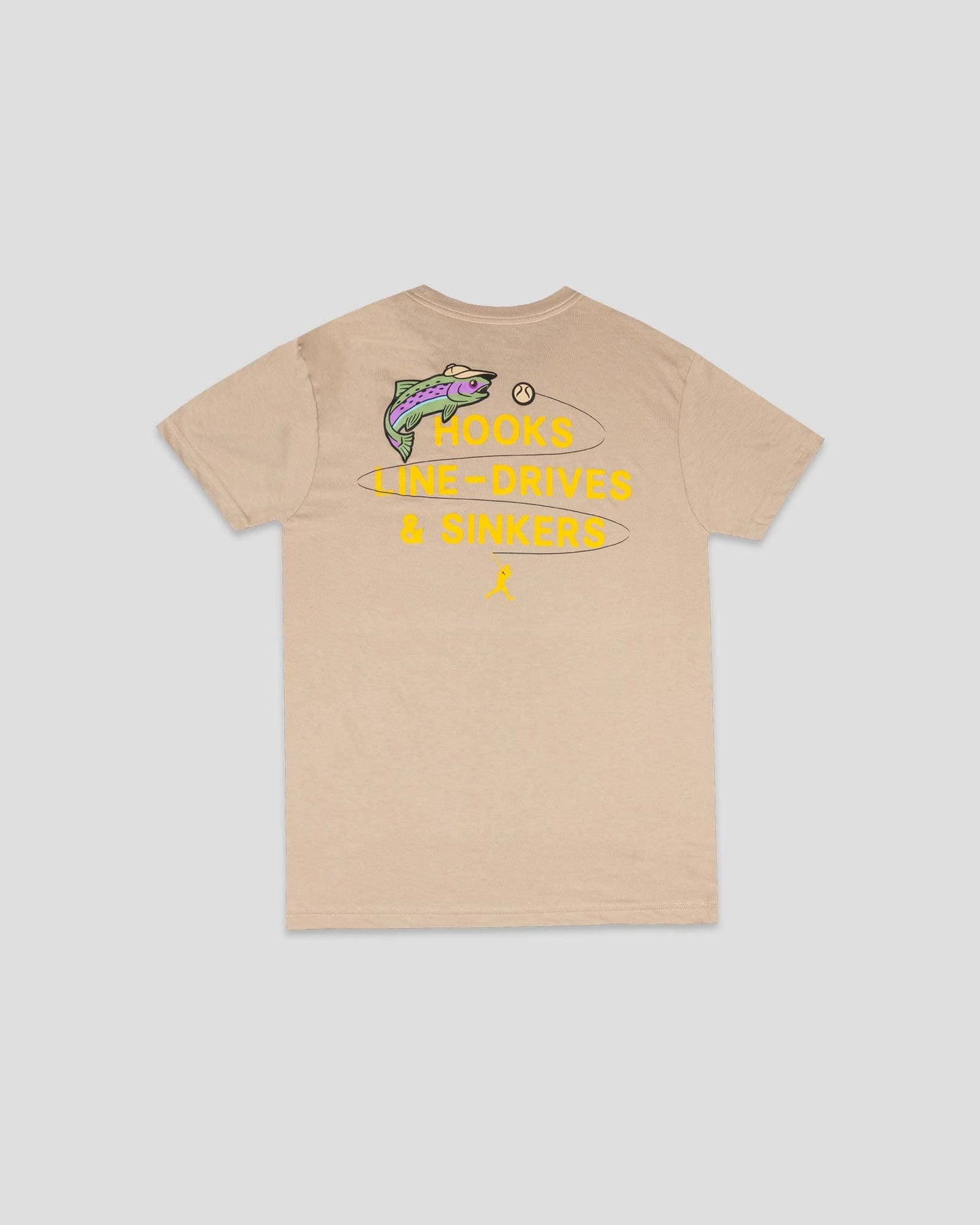 Fishing Club Hooks, Line Drives and Sinkers T-Shirt - Youth