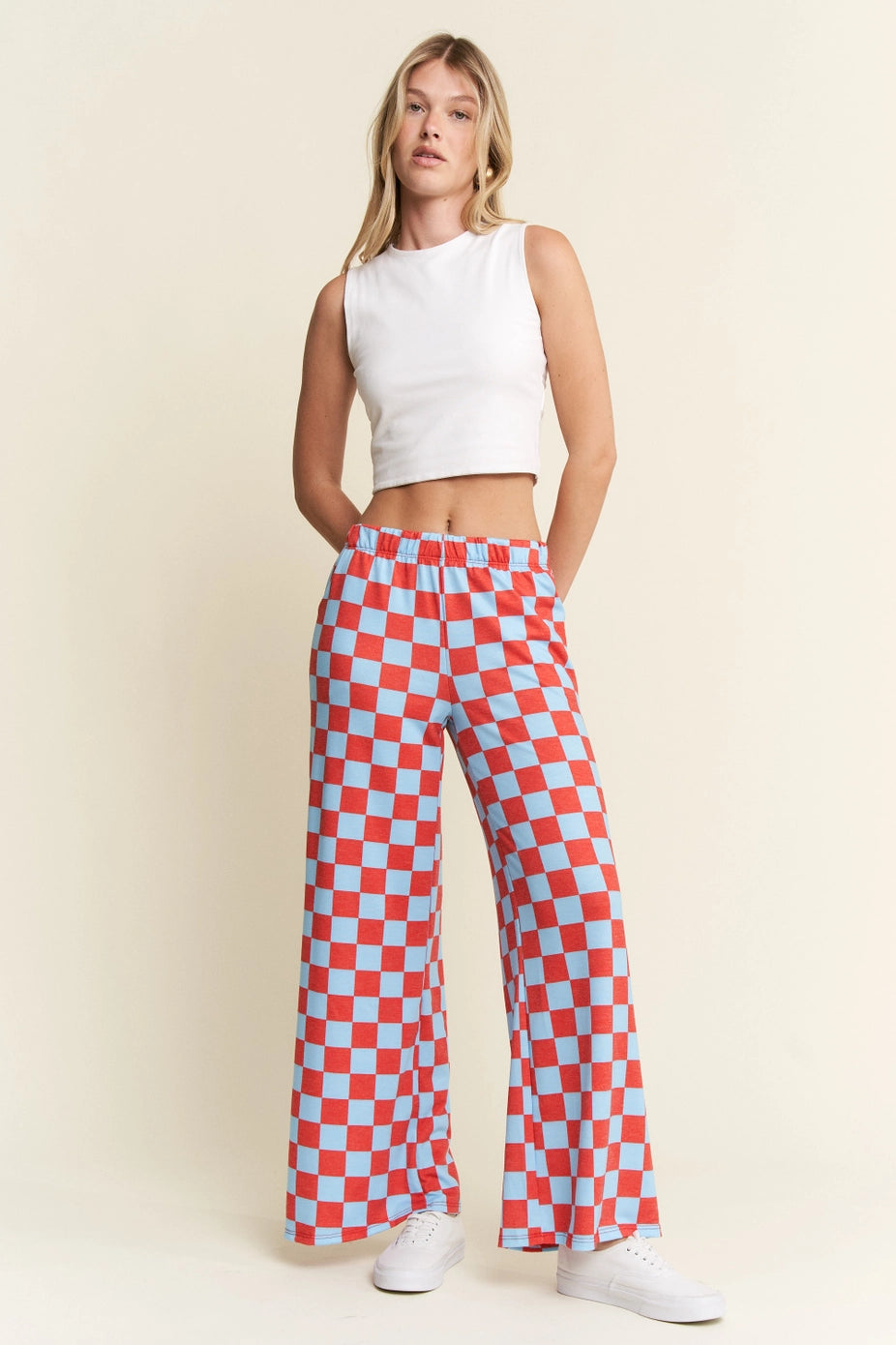 Checkered Pants