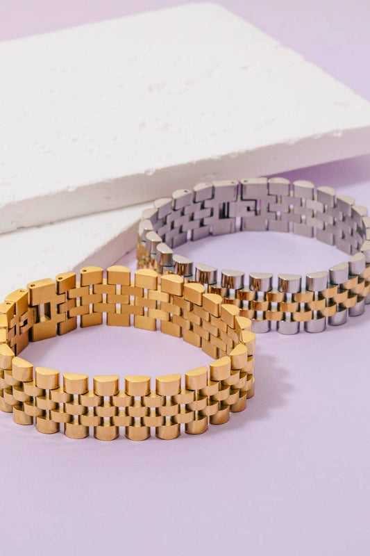 Stainless Steel Watch Chain Bracelet