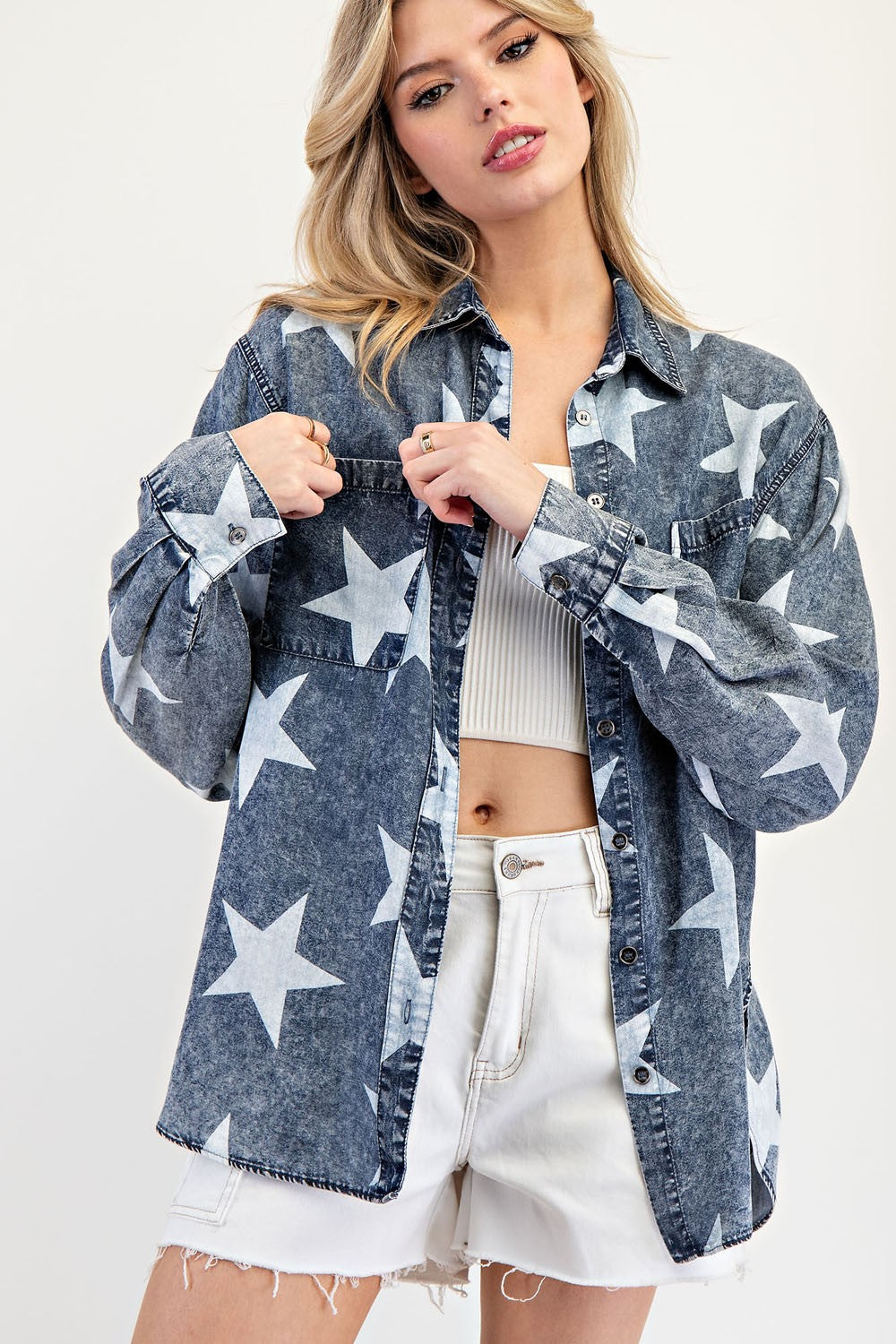 Star Long Sleeve Top