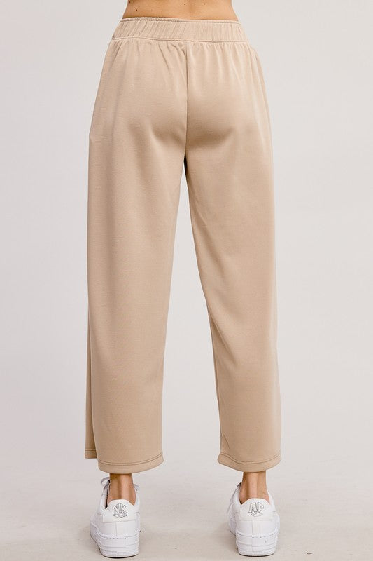 Scuba Cropped Pants