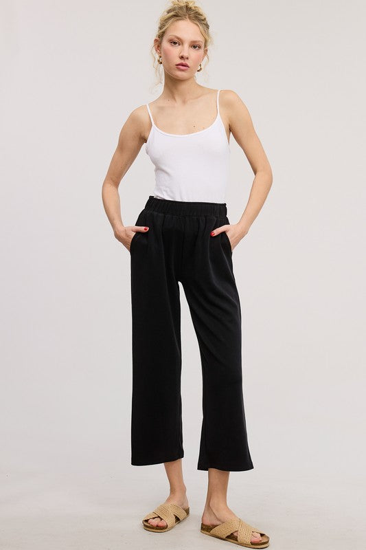 Scuba Cropped Pants