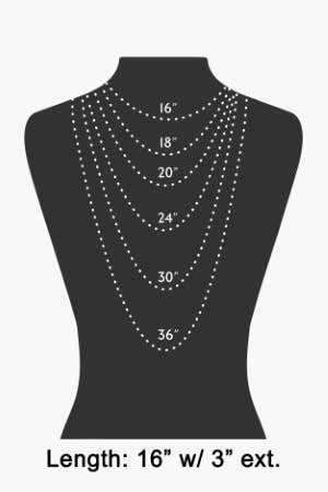 Pebble Stones And Faceted Beads Layered Chain Necklace