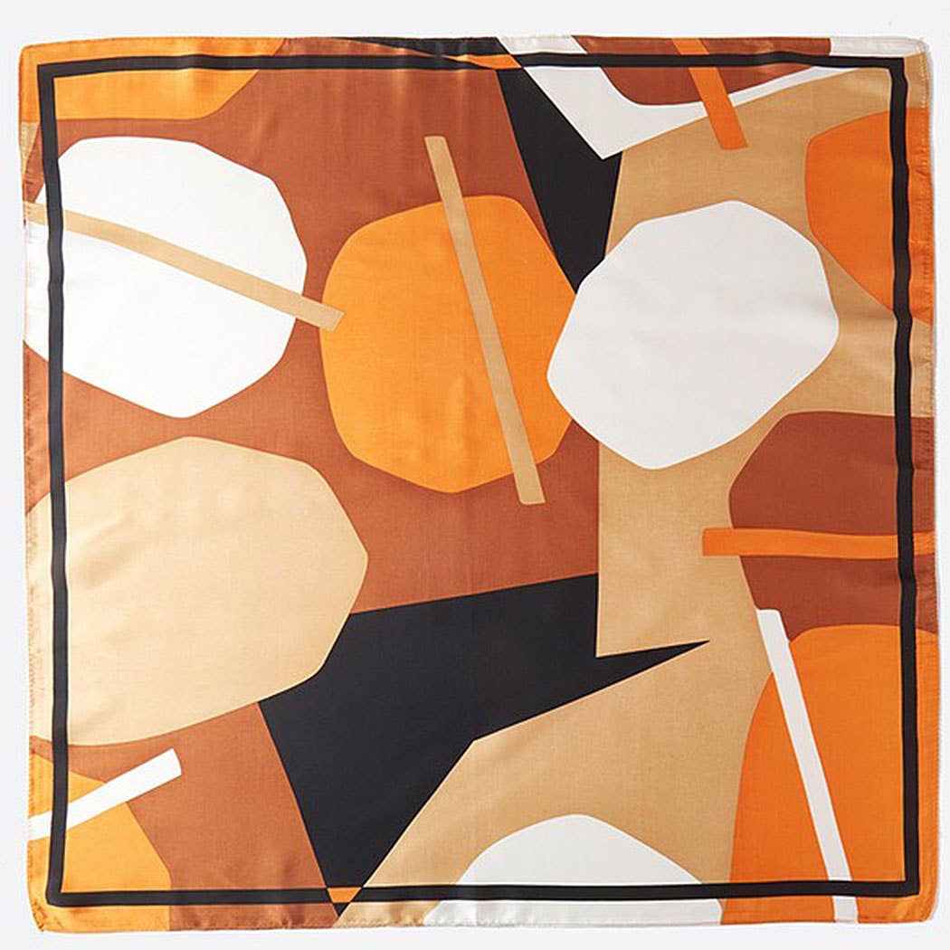 Geometric Print Bandana