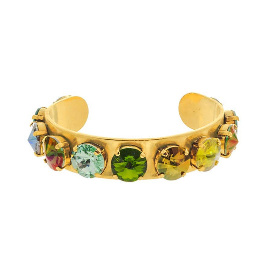 Keira Cuff in Green Mix