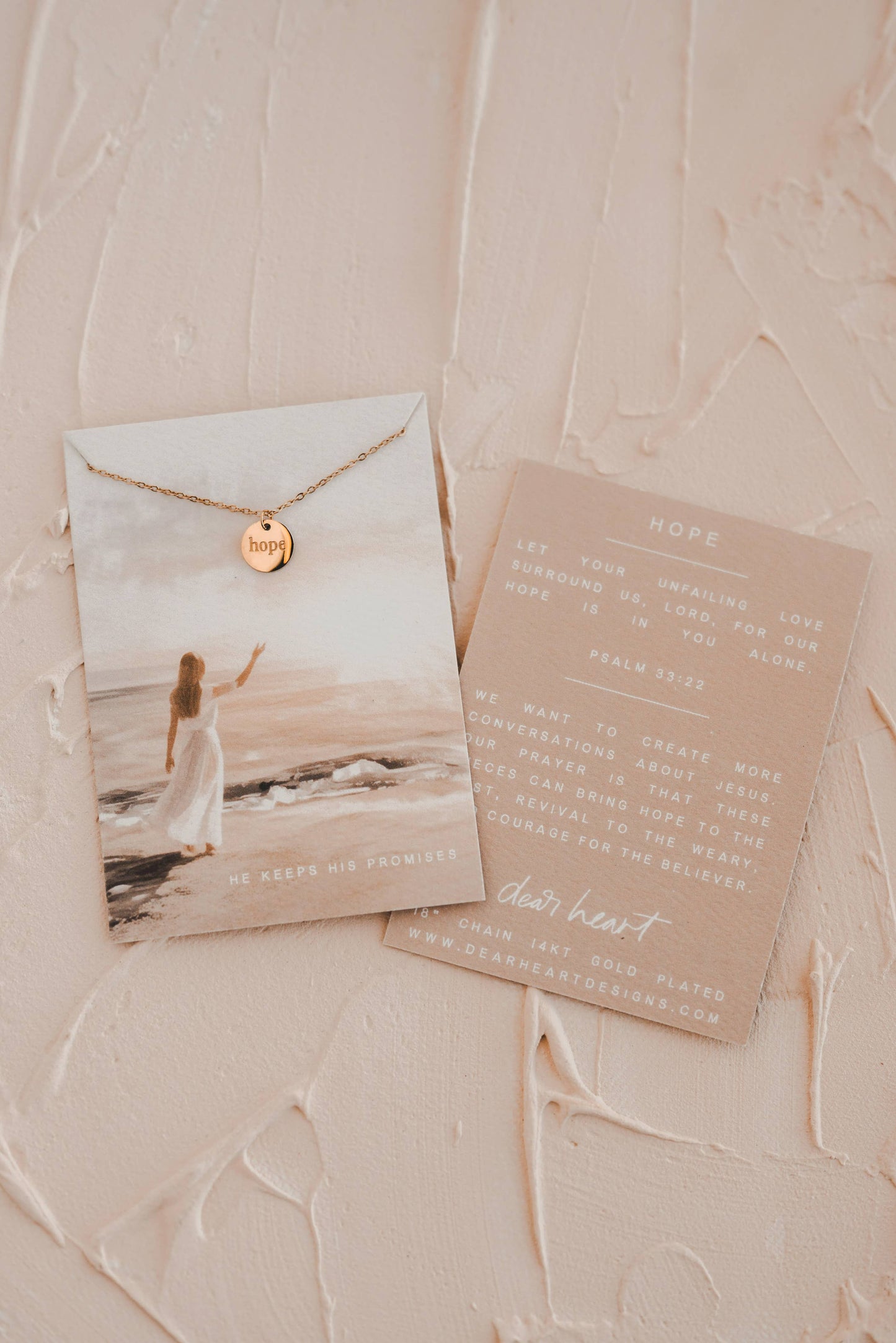 Hope Disc Necklace | Christian Jewelry