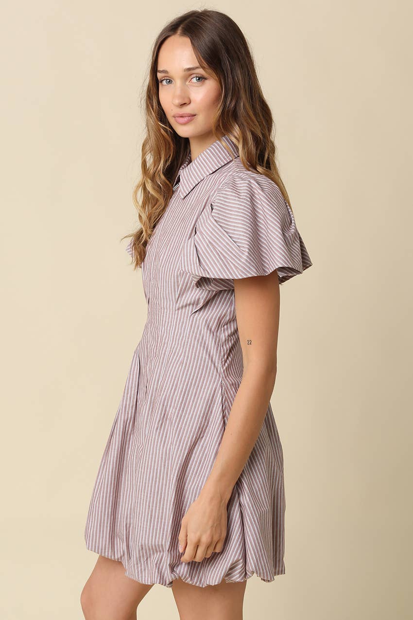 Rilly Stripe Bubble Dress