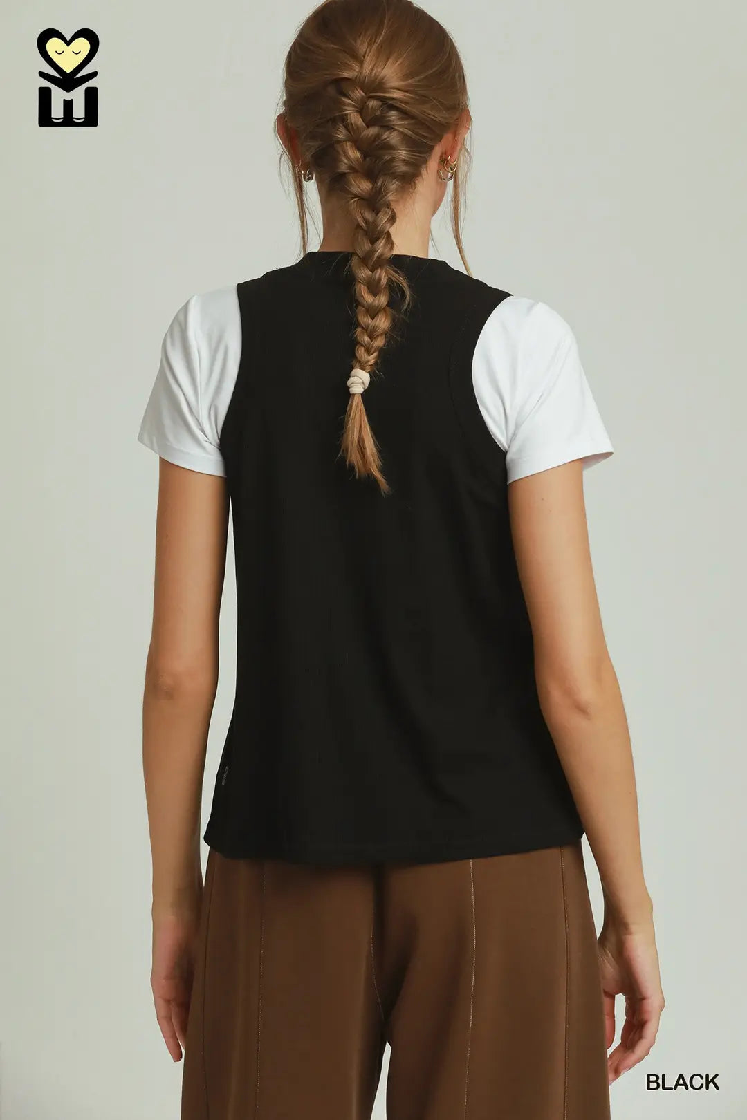 LYOWAVE Soft Rib Tank Top