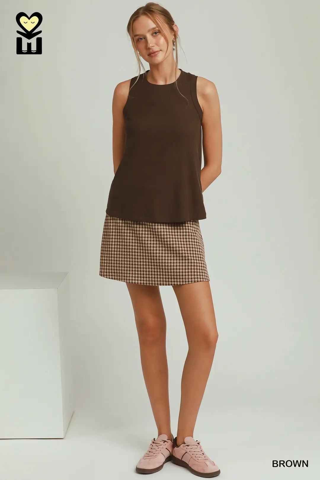 LYOWAVE Soft Rib Tank Top
