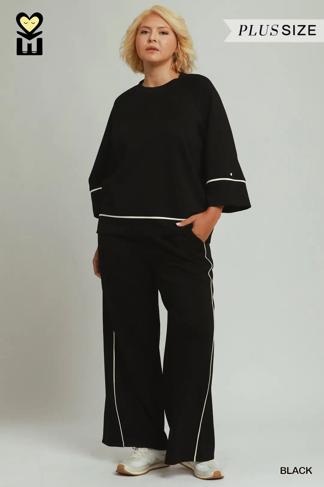 LUXEKNIT Contrast Piping Set