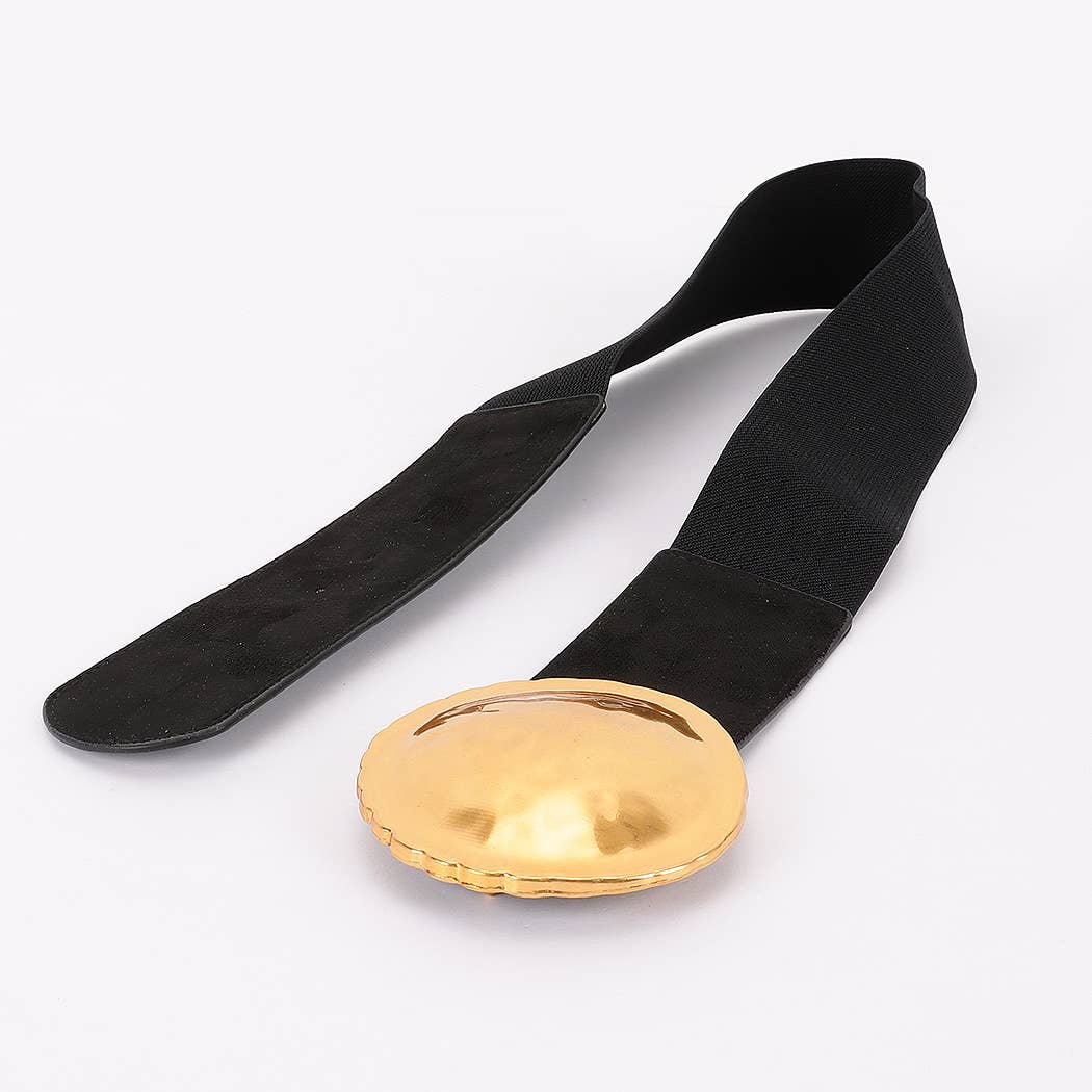 Metal Buckle Elastic Belt