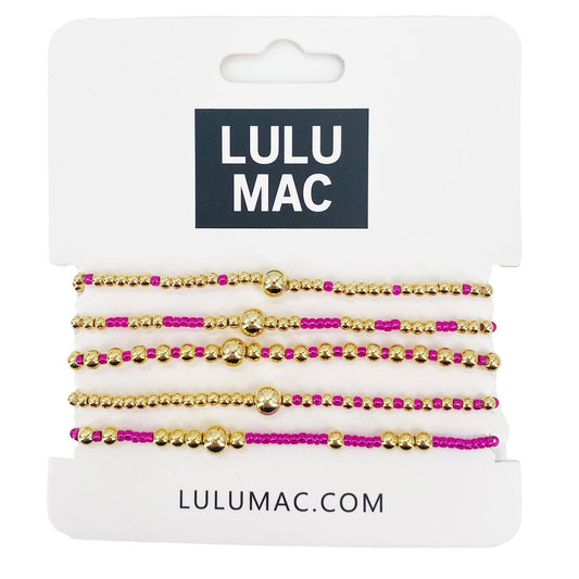 Hot Pink Bracelets