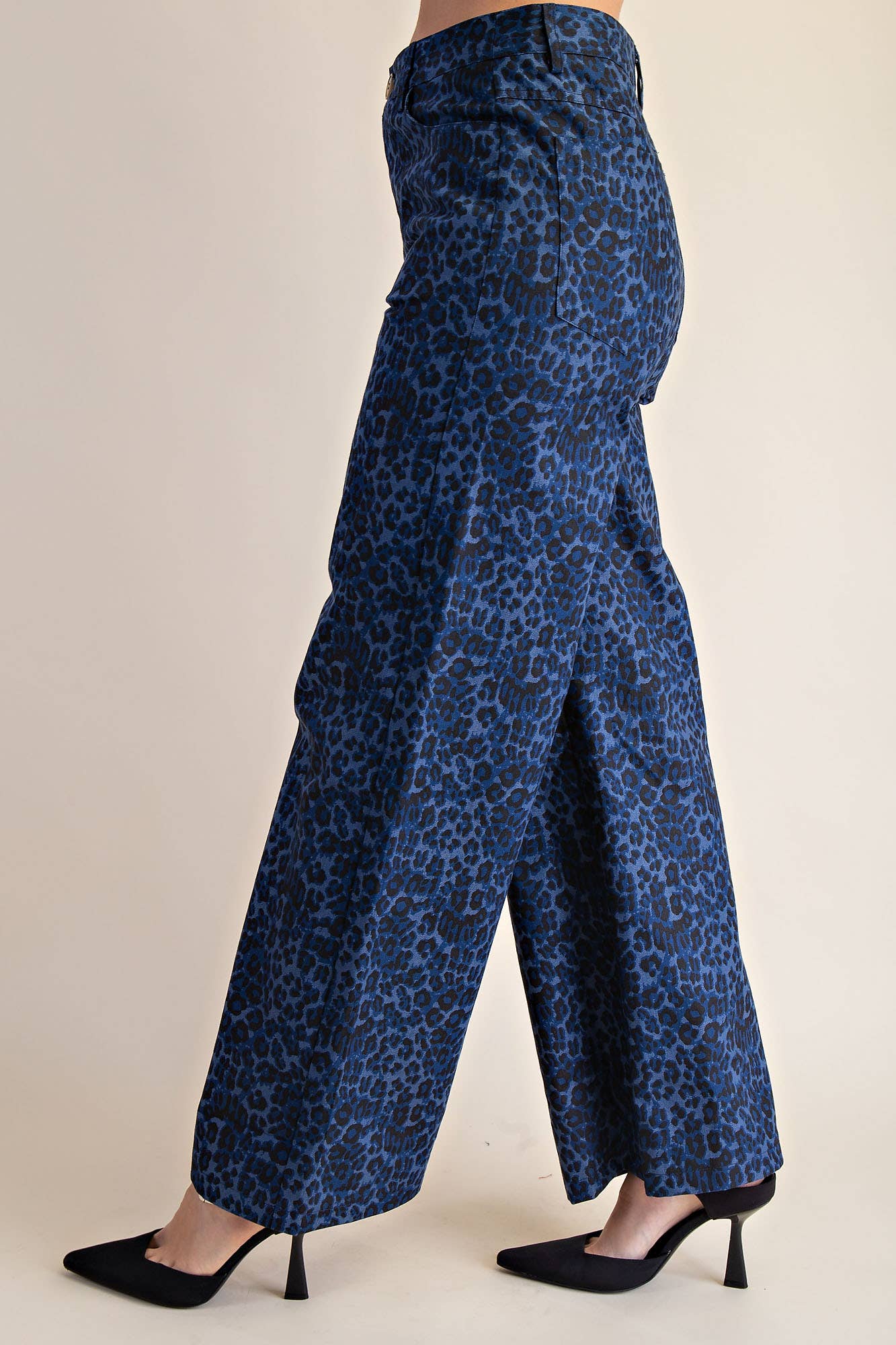 High Waist Wide Pants