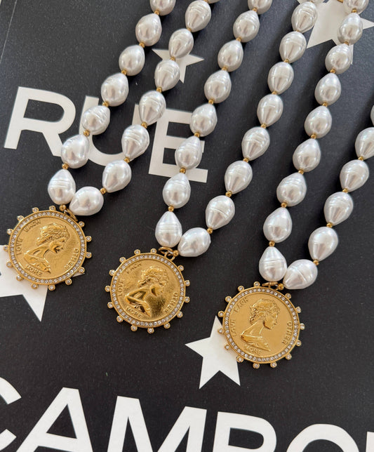 GIA COIN NECKLACE