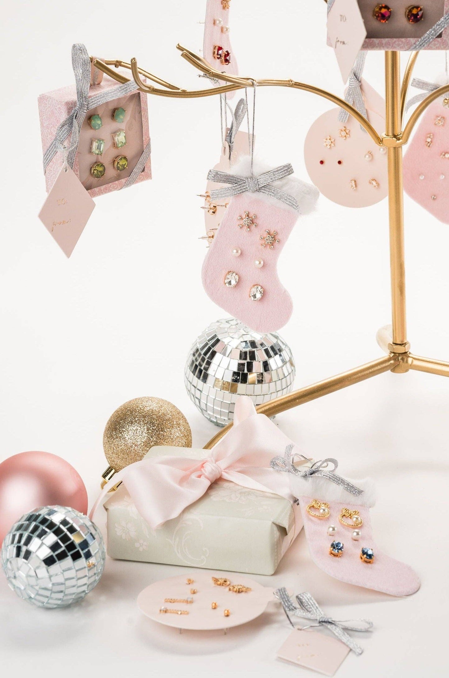 Clara Stocking Post Trio