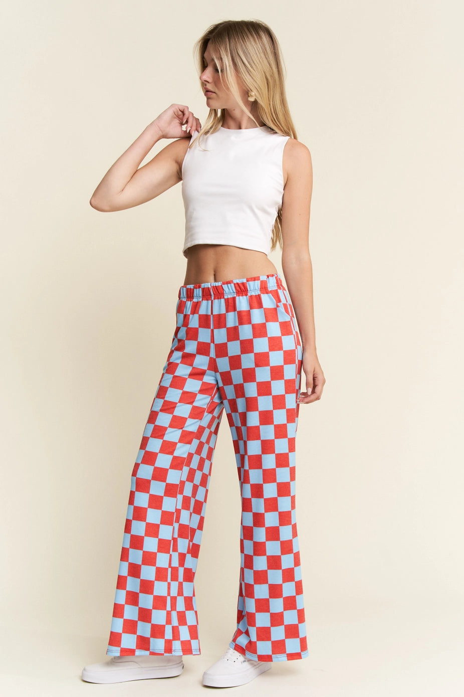 Checkered Pants