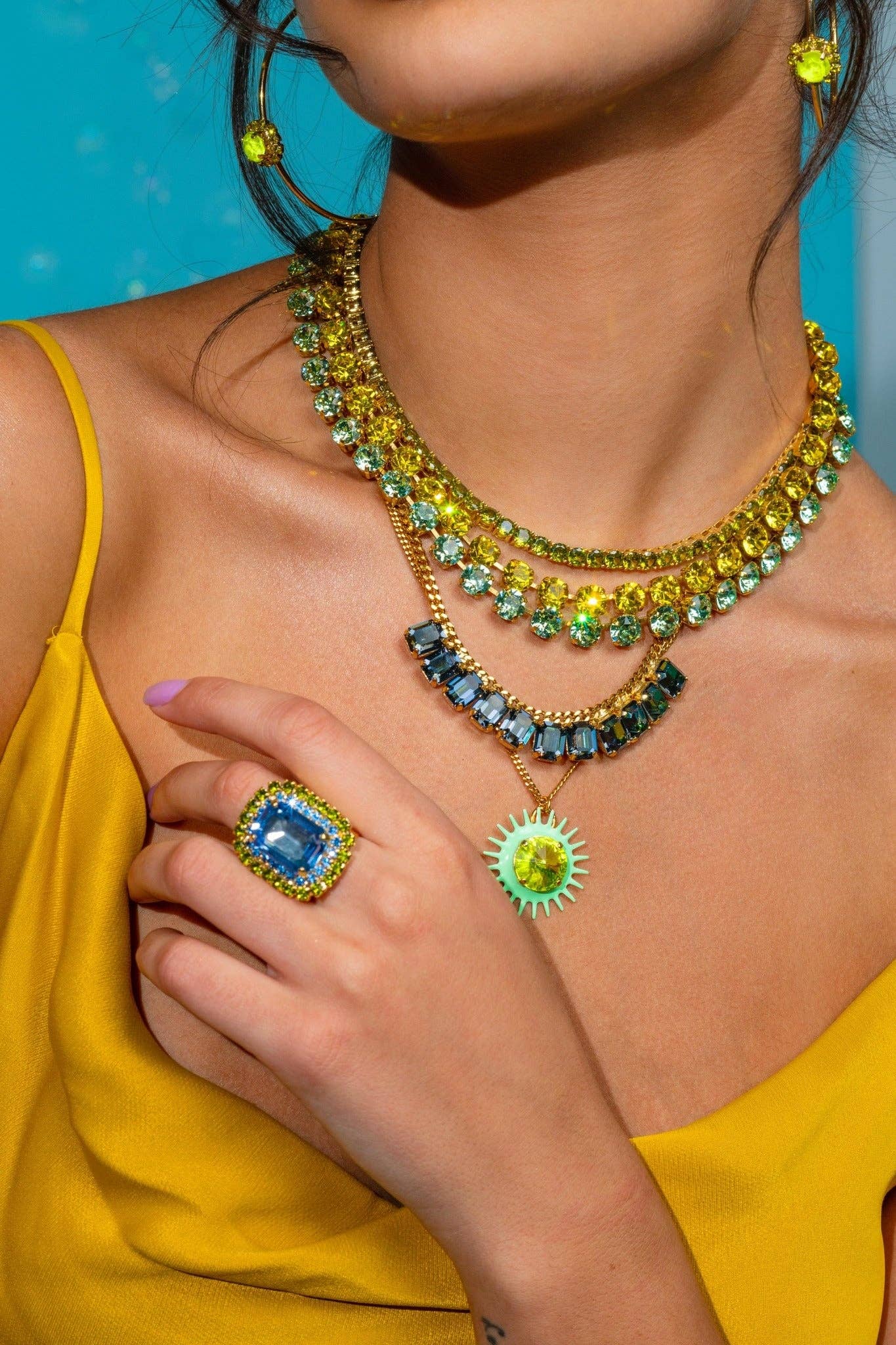 Oakland Necklace IN ALL THE COLORS