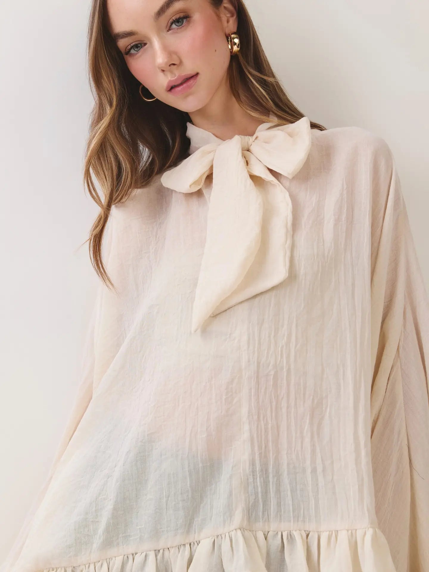 Tie Neck Top