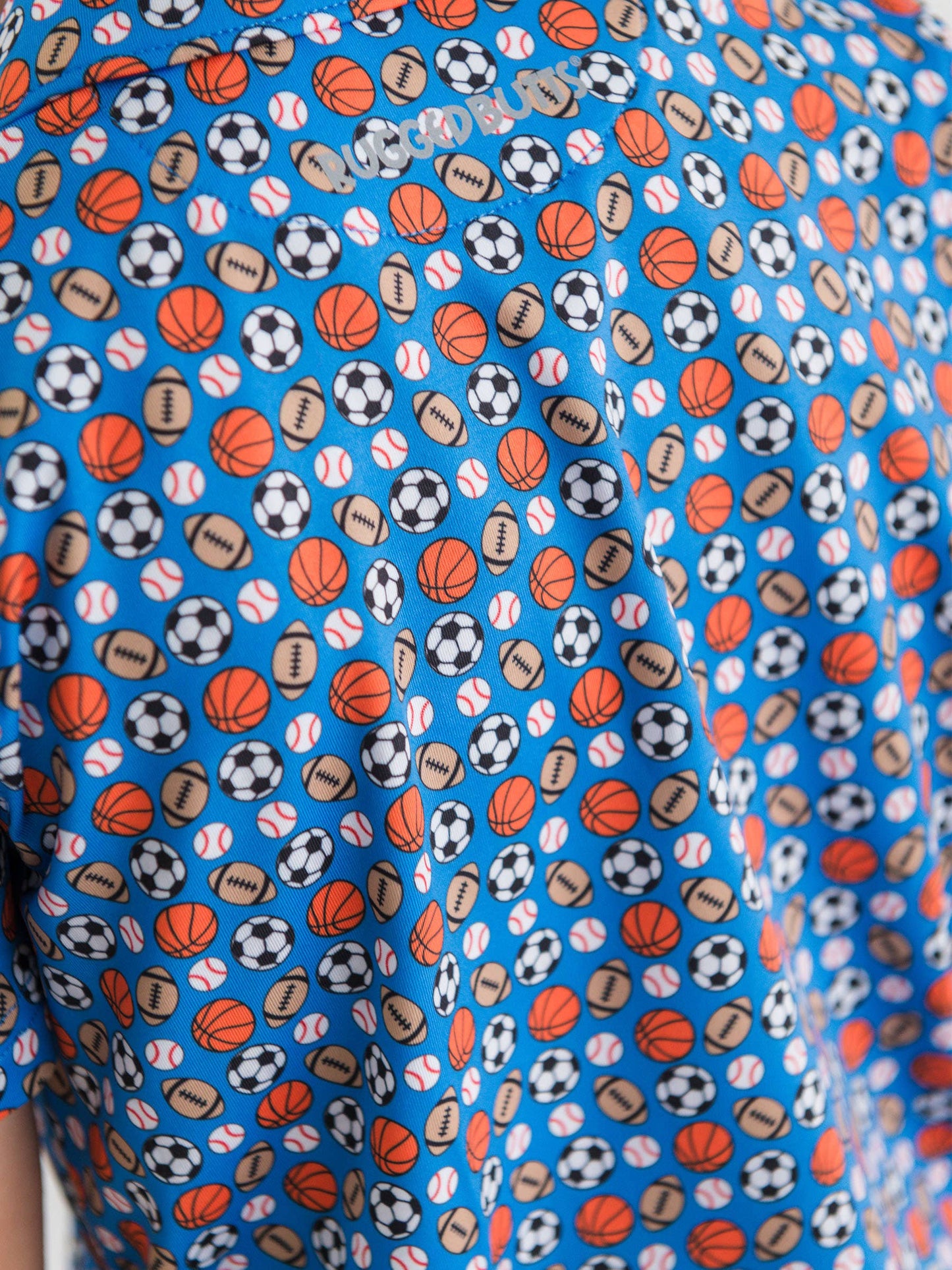 Boys All-Star Action Knit Short Sleeve Performance Polo