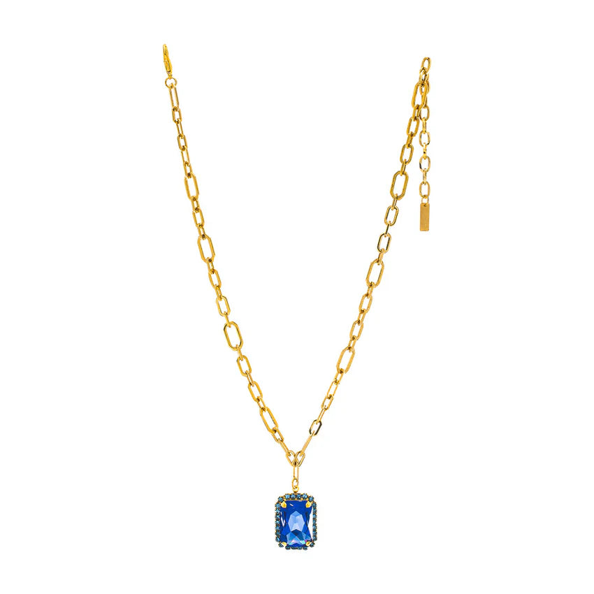 Mini Soleil Necklace in Tanzanite