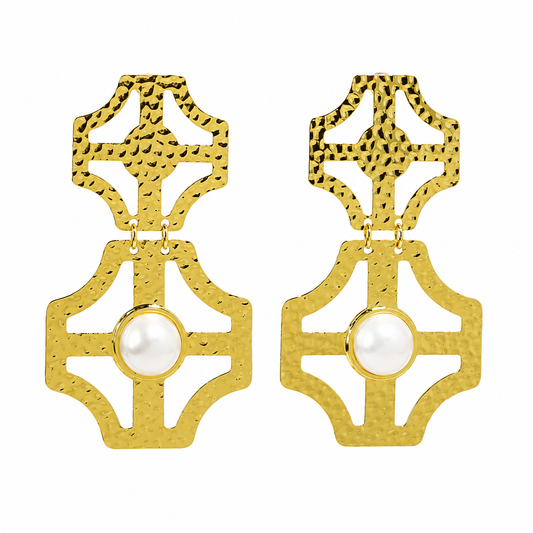 Stacey Pearl Earrings