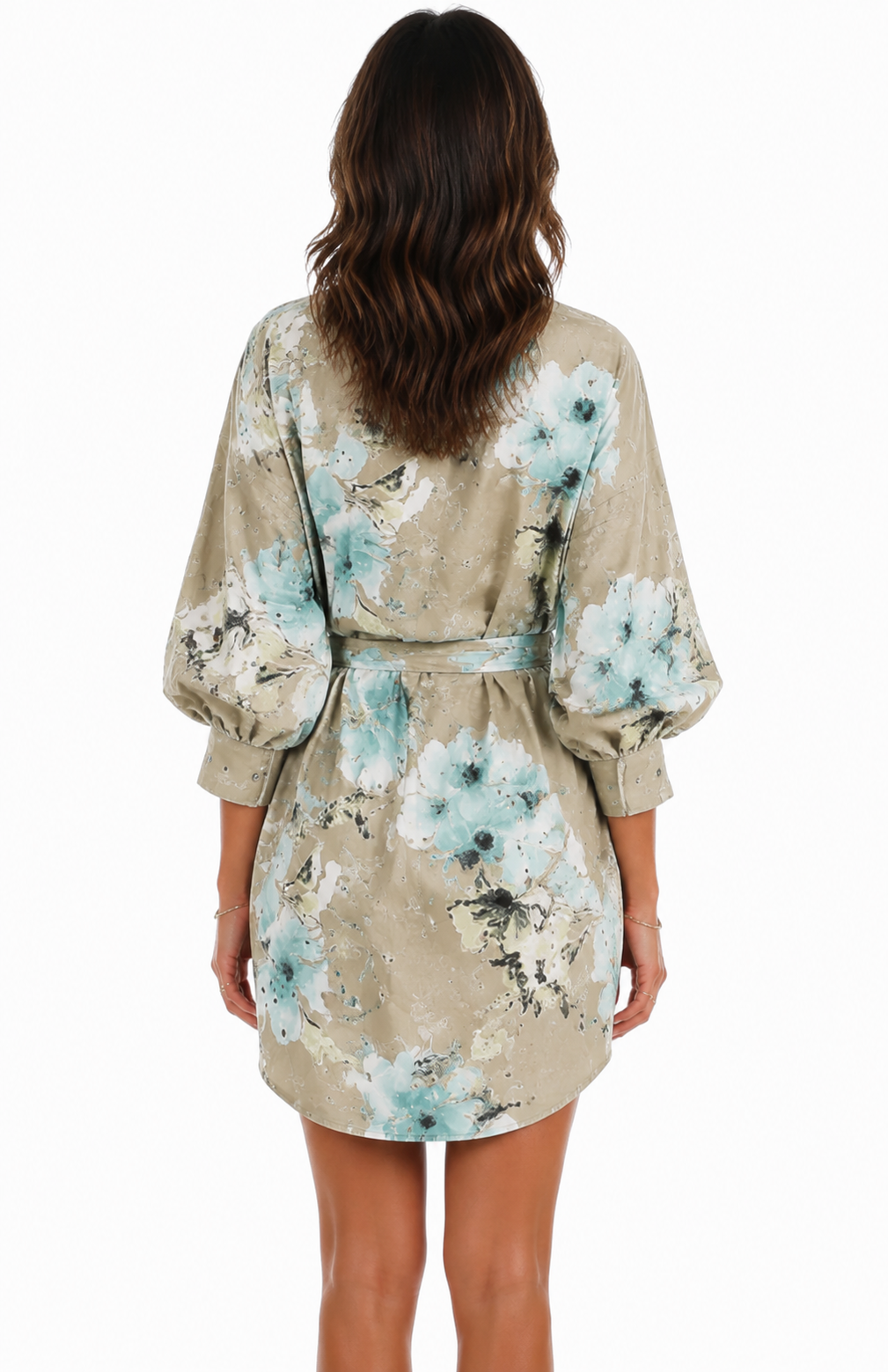 Country Mile Floral Eyelet Mini Dress