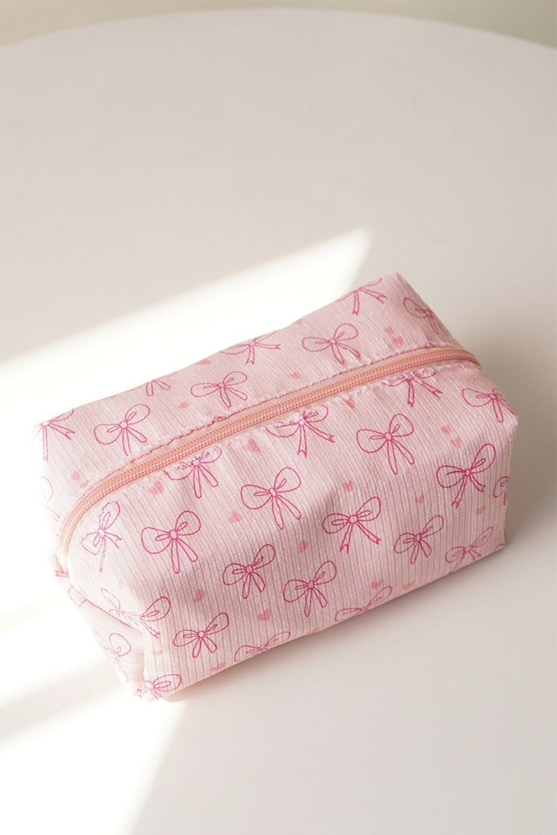 Cosmetic makeup pouch bag