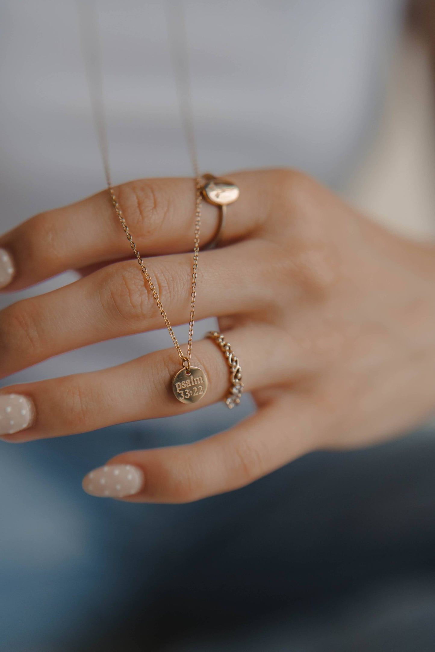 Hope Disc Necklace | Christian Jewelry