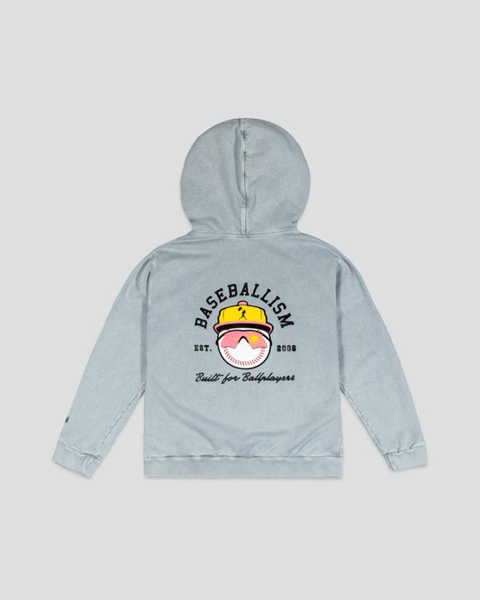 Happy Place Hoodie (Charcoal) - Youth