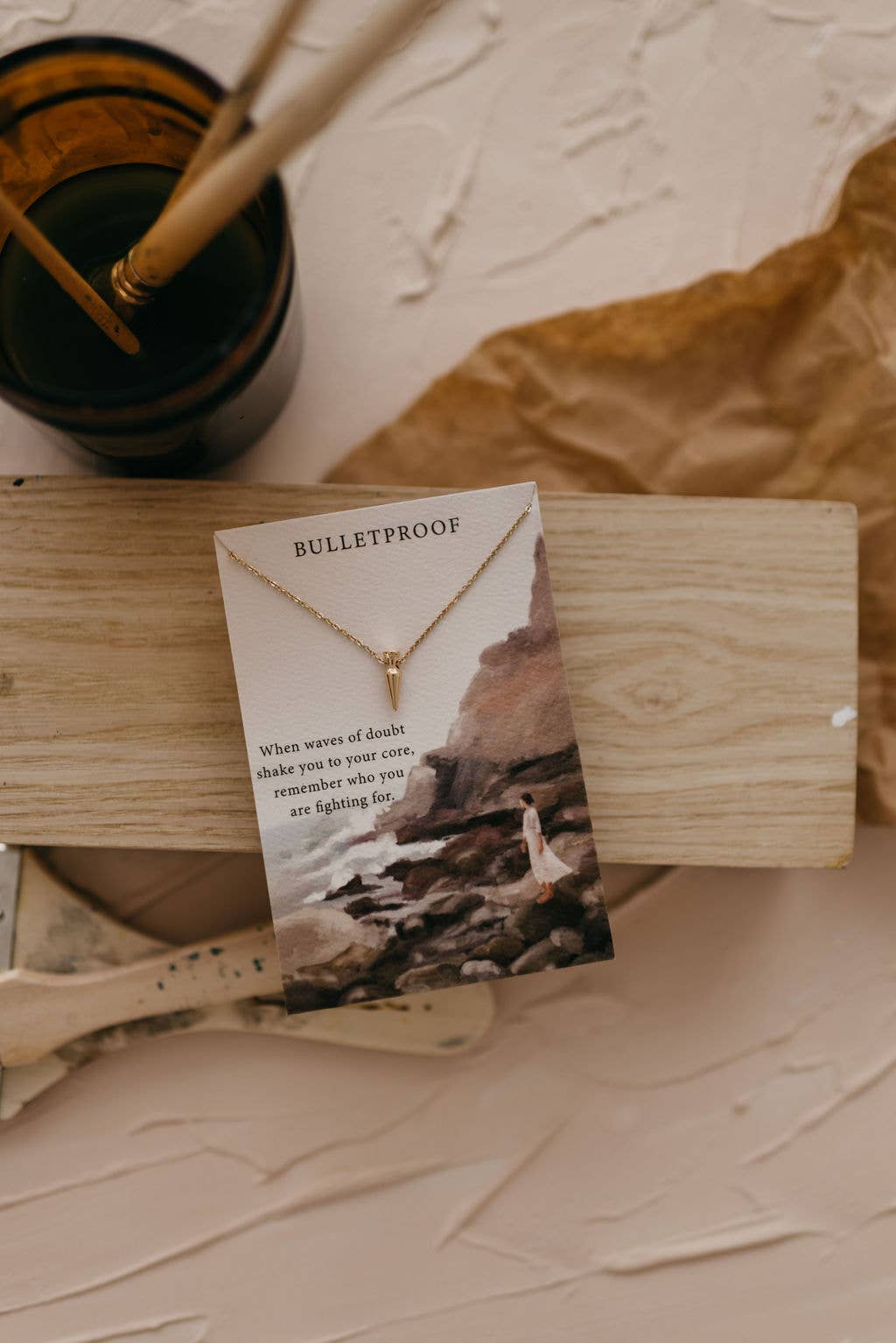 Bulletproof | Christian Necklace | Ephesians 6:13 | Gift