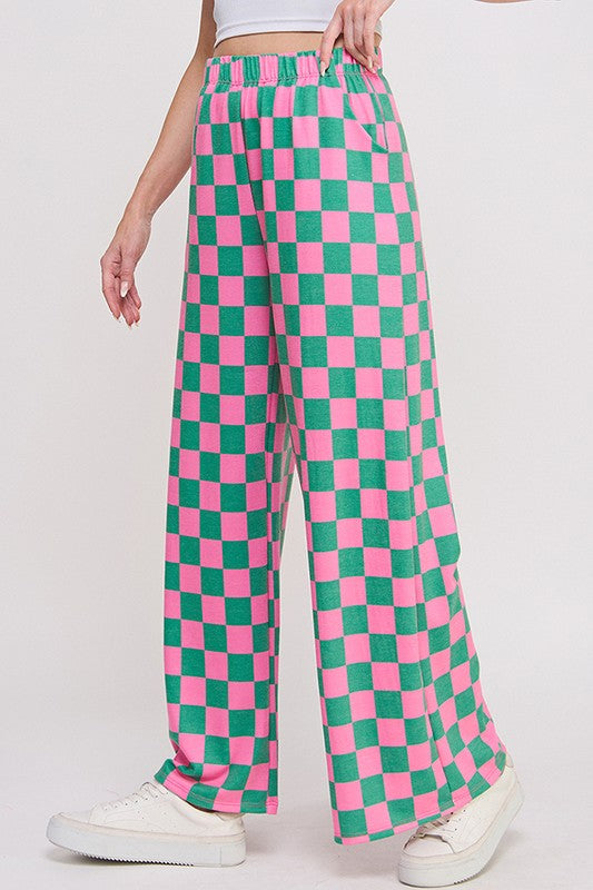 Checkered Pants