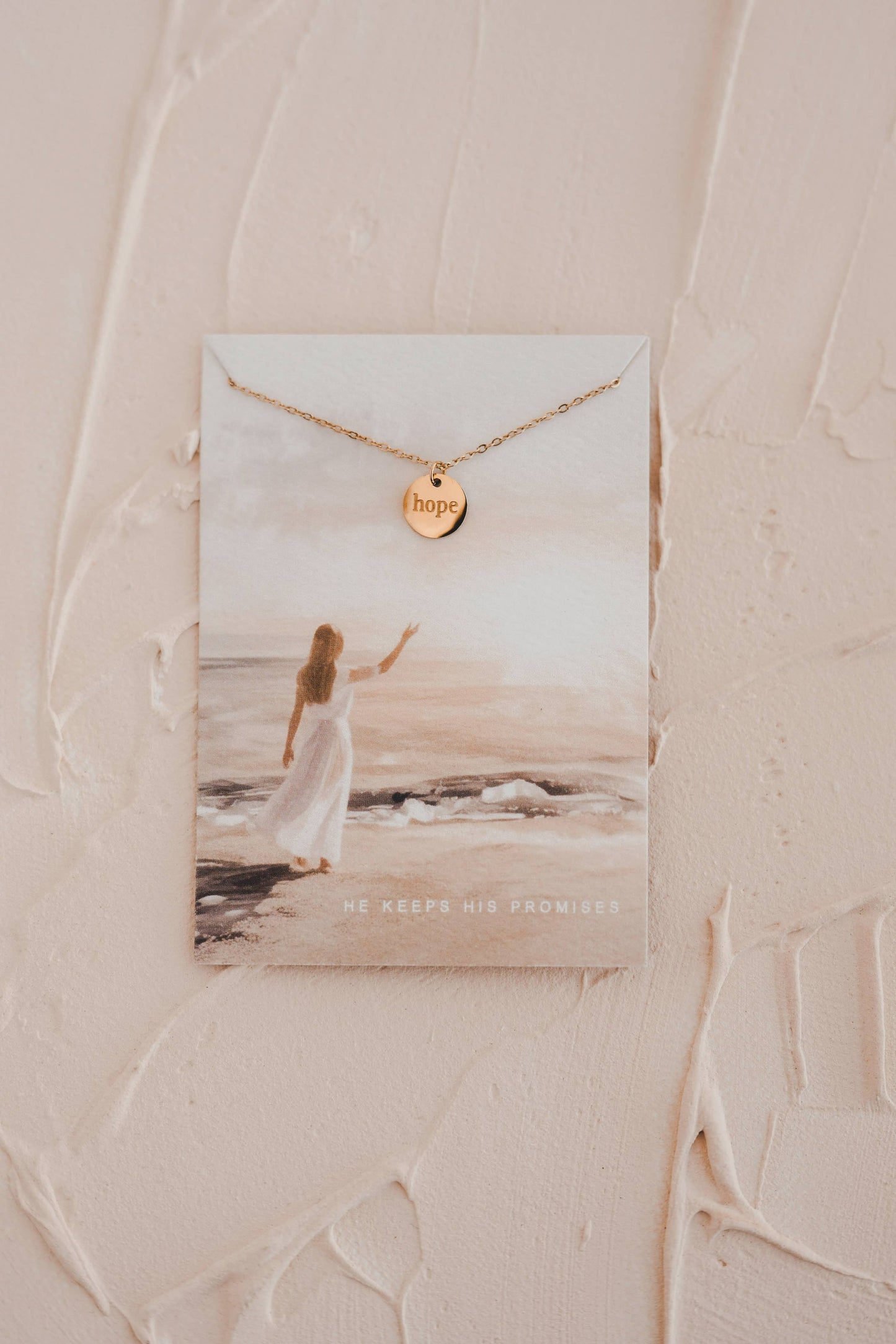 Hope Disc Necklace | Christian Jewelry