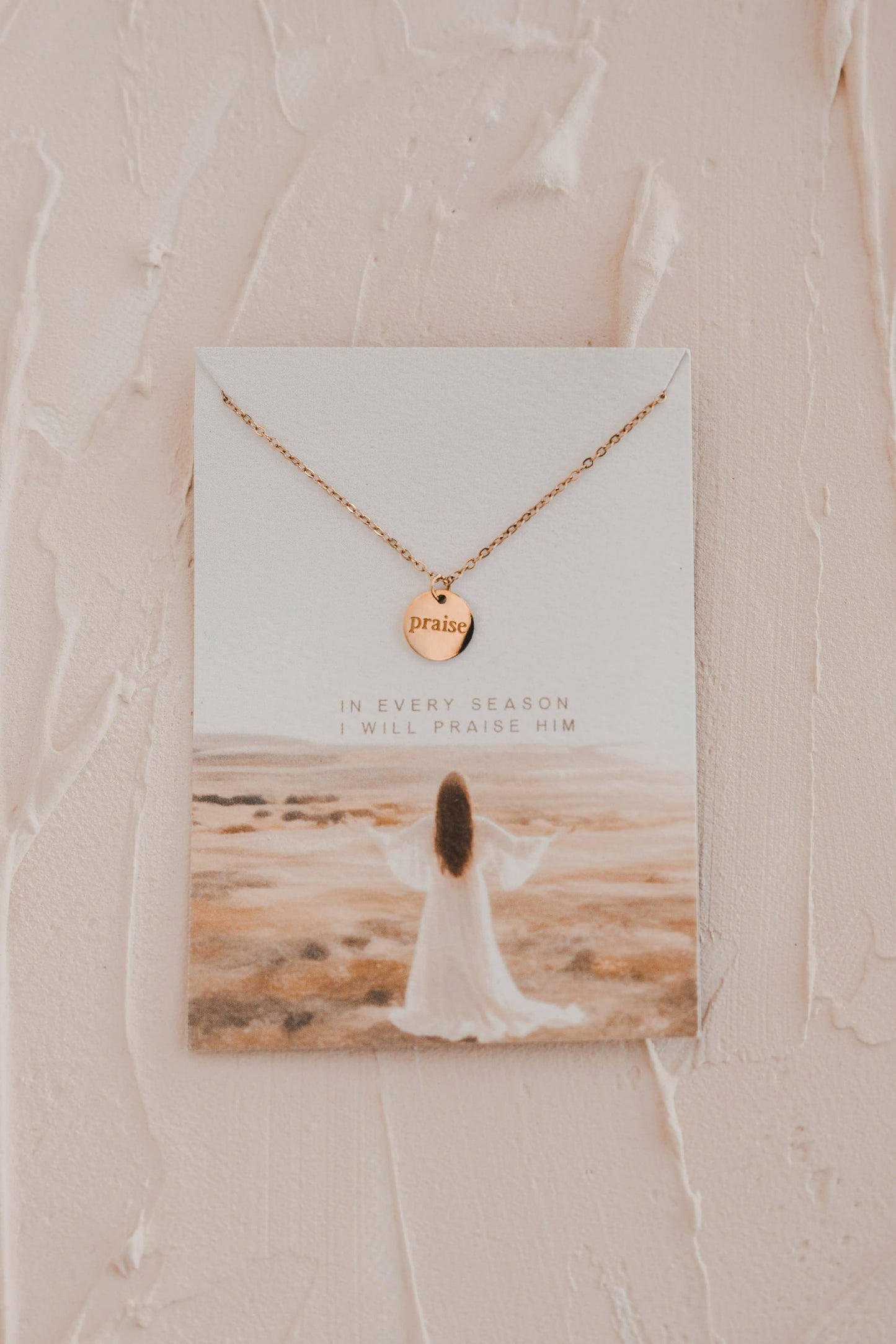 Praise Disc Necklace | Christian Jewelry