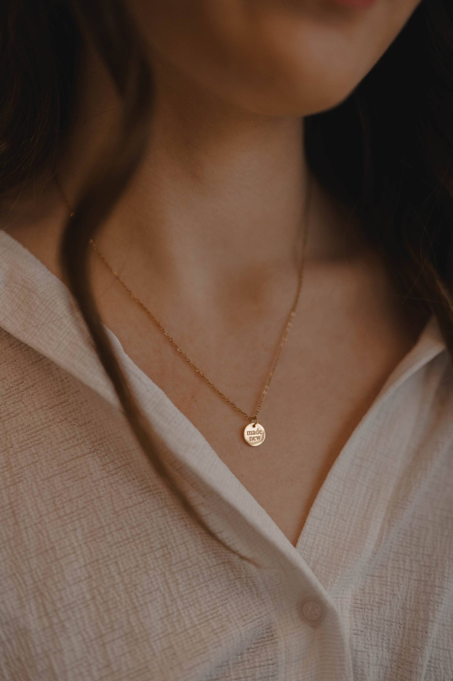 Made New Disc Necklace | Christian Jewelry