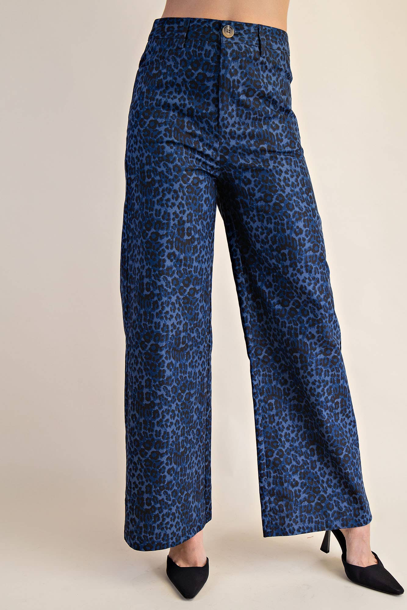 High Waist Wide Pants