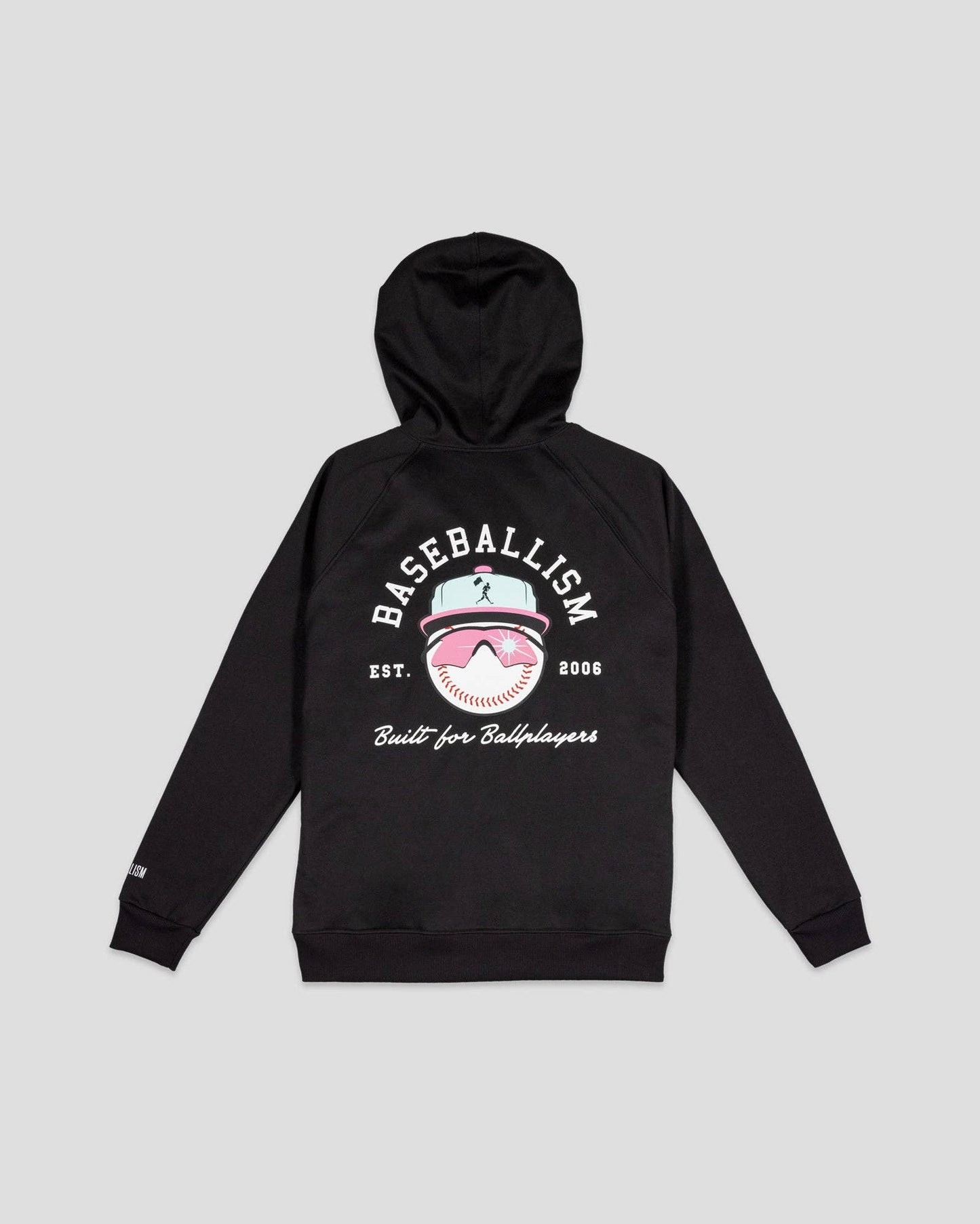 Happy Place Hoodie (Black) - Youth